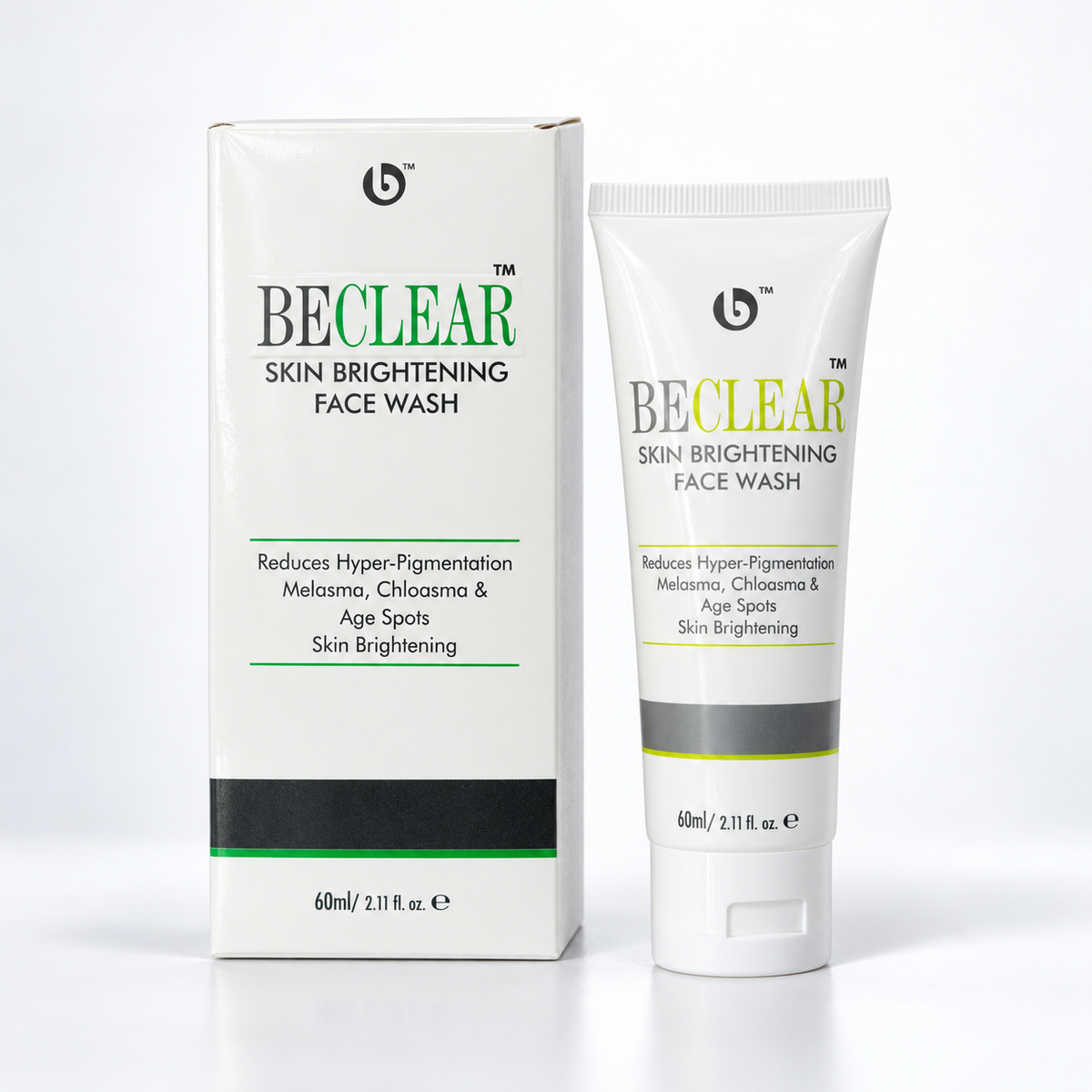 BECLEAR™ Skin Brightening Face Wash – 60ml