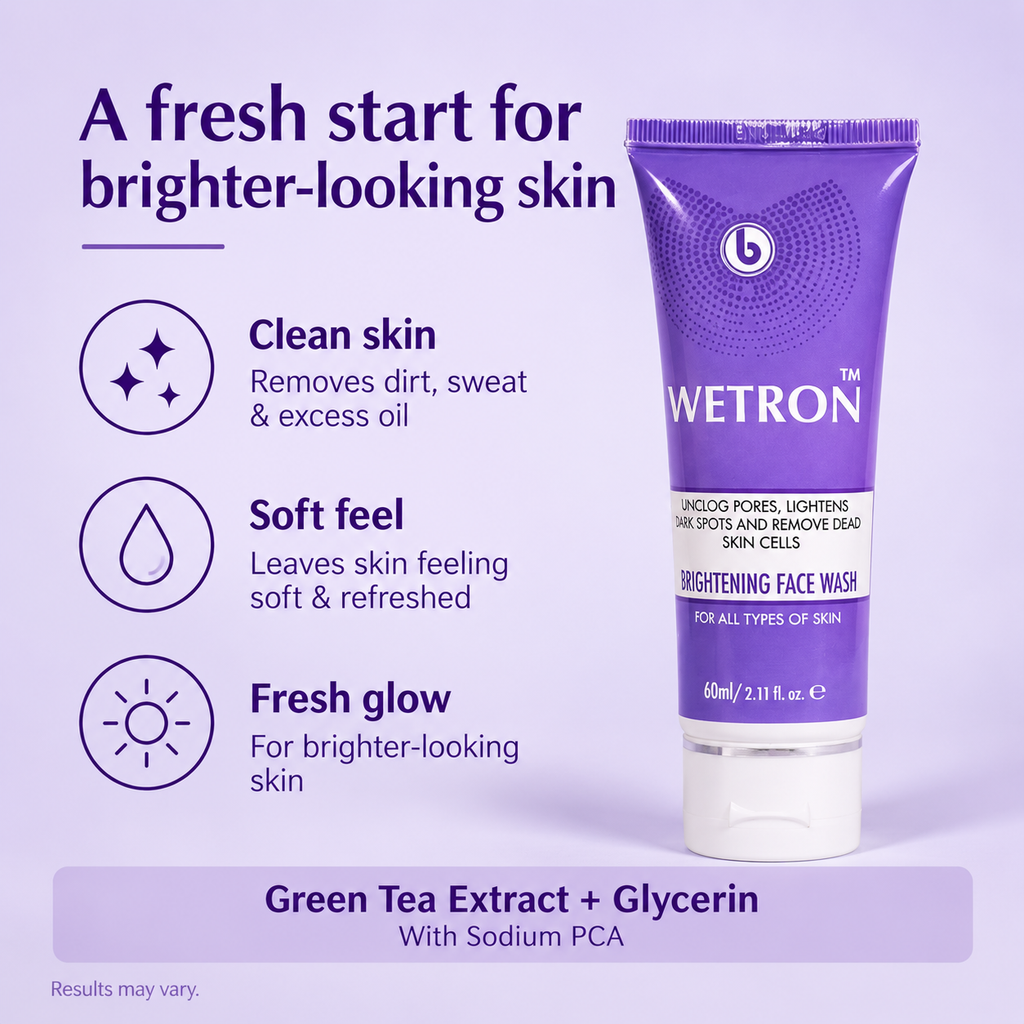 WETRON™ Brightening Face Wash