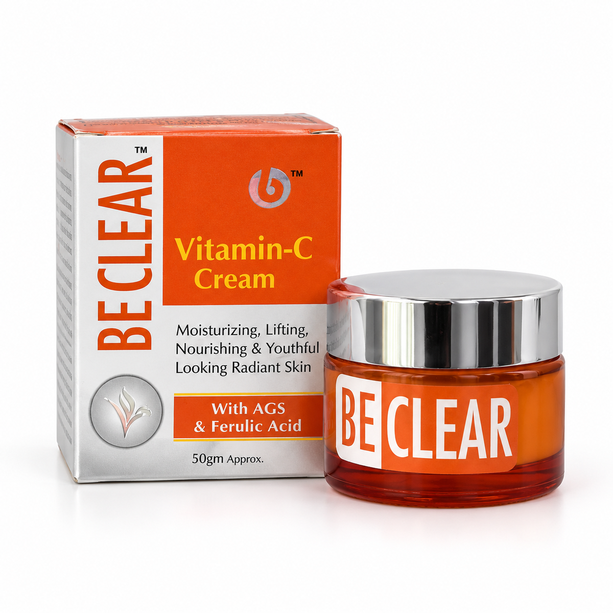 BECLEAR Vitamin-C Cream with AGS & Ferulic Acid – 50g