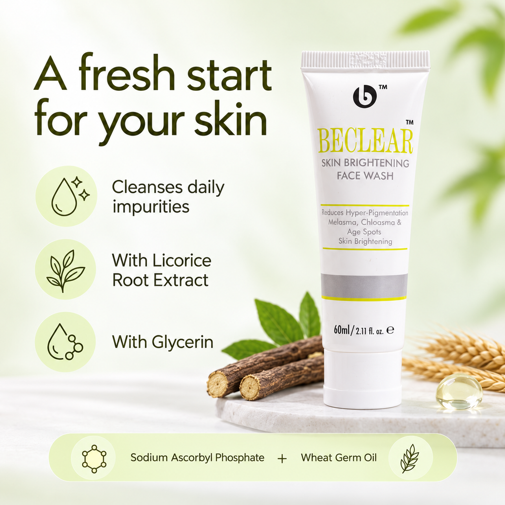 BECLEAR™ Skin Brightening Face Wash – 60ml