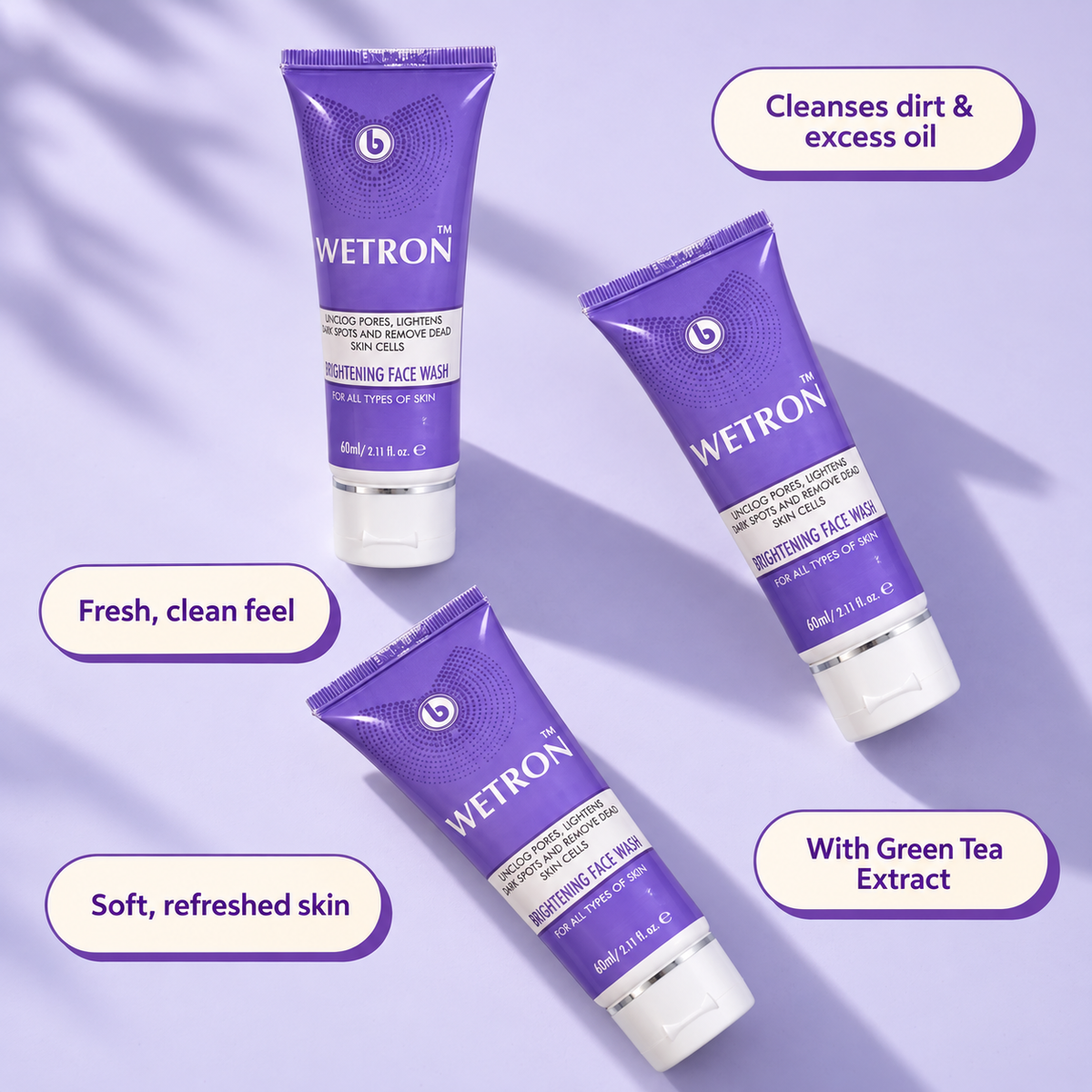 WETRON™ Brightening Face Wash