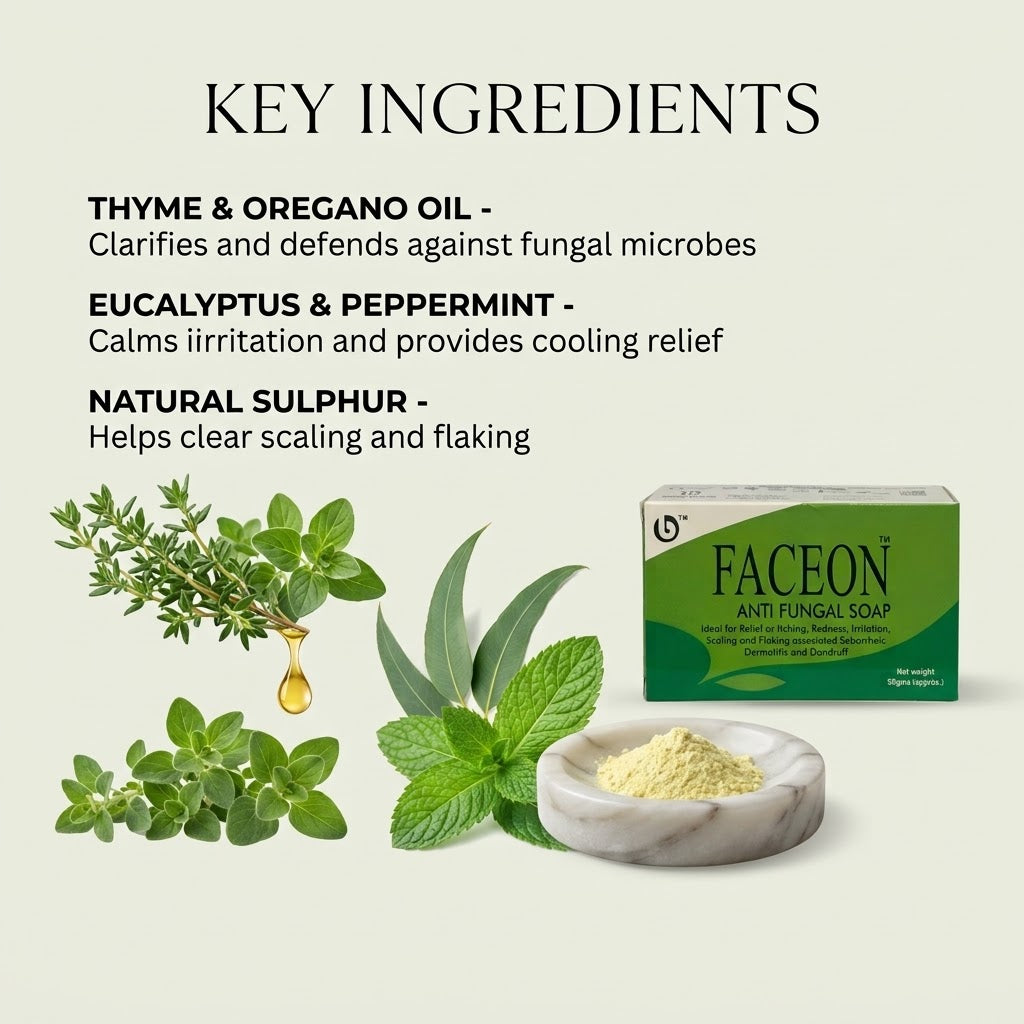 FACEON™ Anti-Fungal Soap – 90g