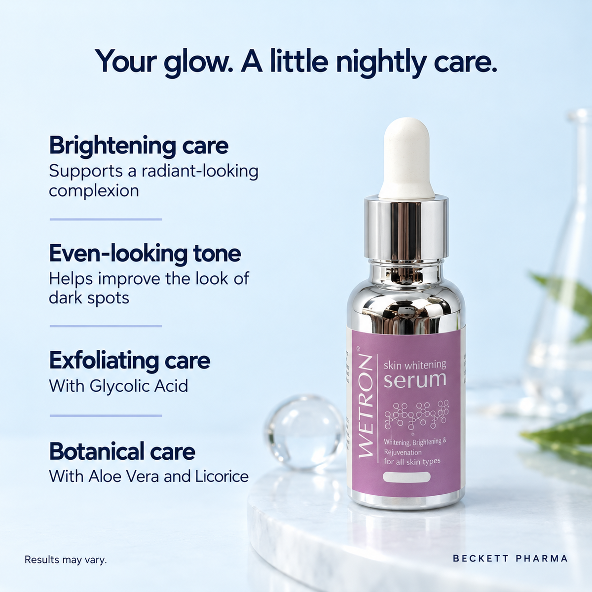 Skin Whitening Serum 20m | Wetron