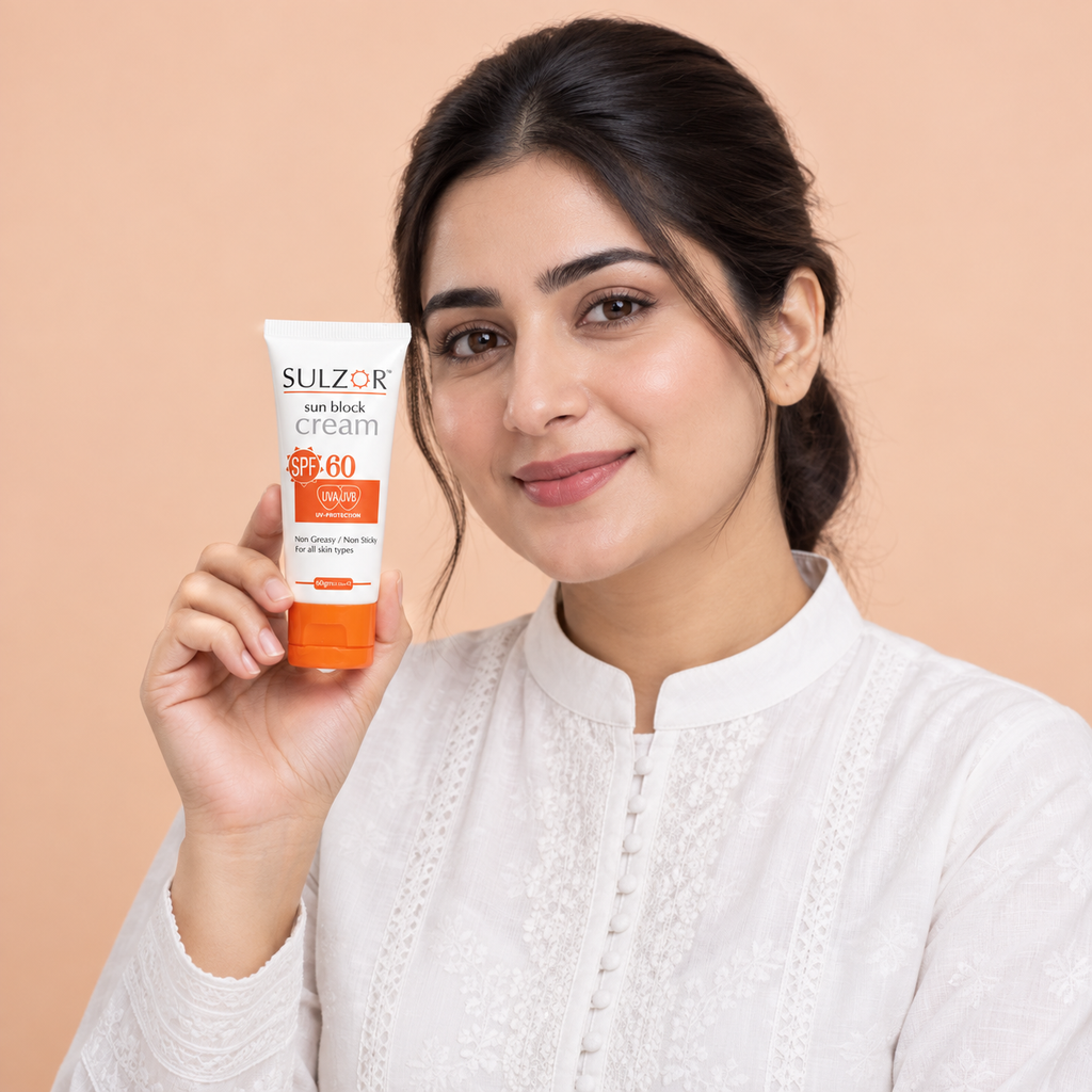 SULZOR Sun Block Cream Spf60 60gm