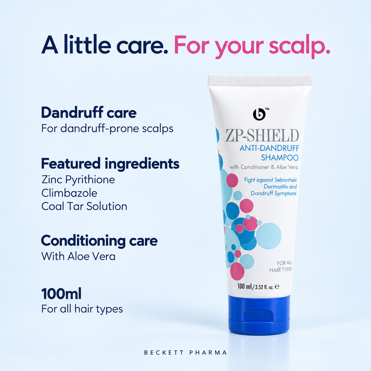 ZP-SHIELD™ Anti-Dandruff Shampoo – 100ml